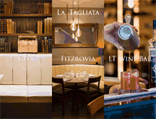 Tablet Screenshot of la-tagliata.com